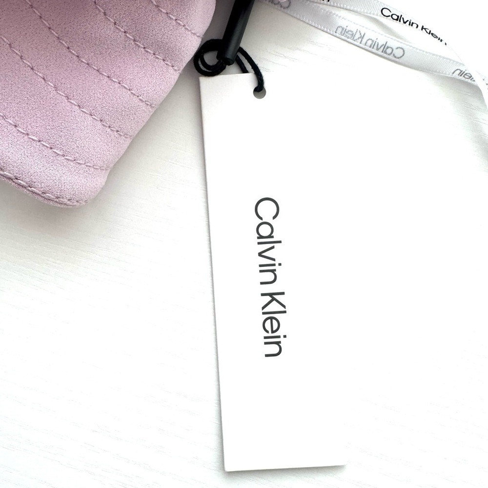 Calvin Klein Lavender Flutter Sleeve Sheath Dress Size 6 NWT - Picture 4 of 7